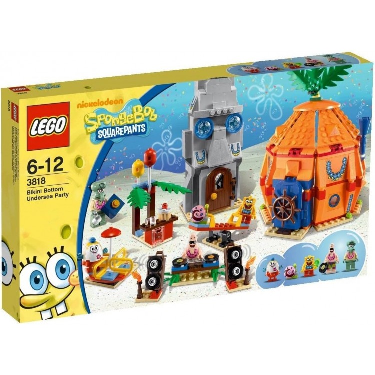 Lego Sünger Bob 3818 Bikini Altında Su Altı Partisi