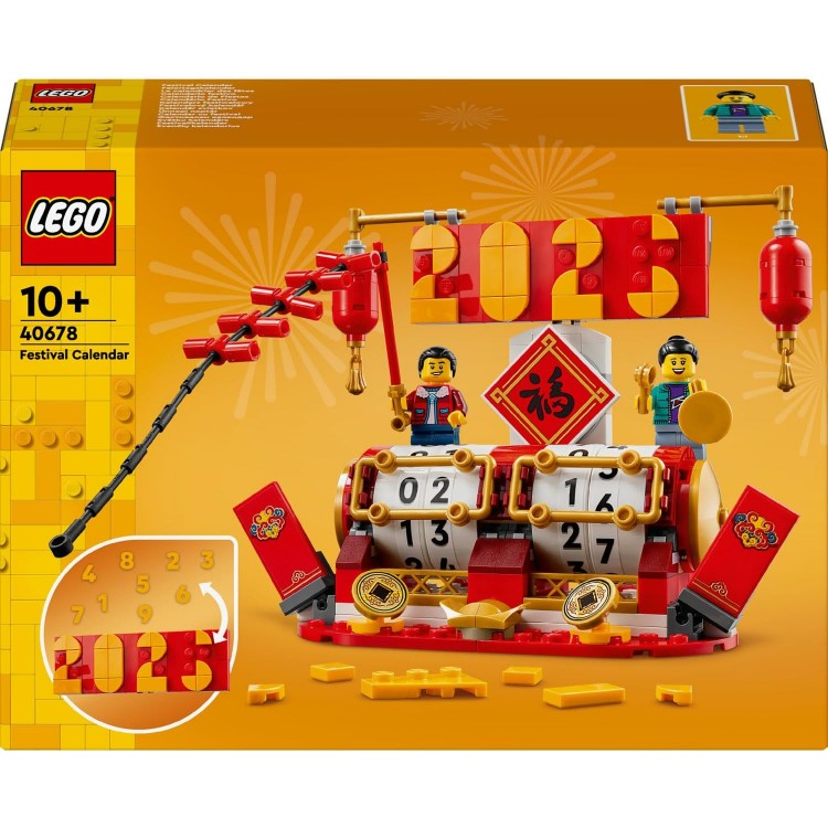 LEGO 40678 2'si 1 Arada Festival Takvimi Seti 