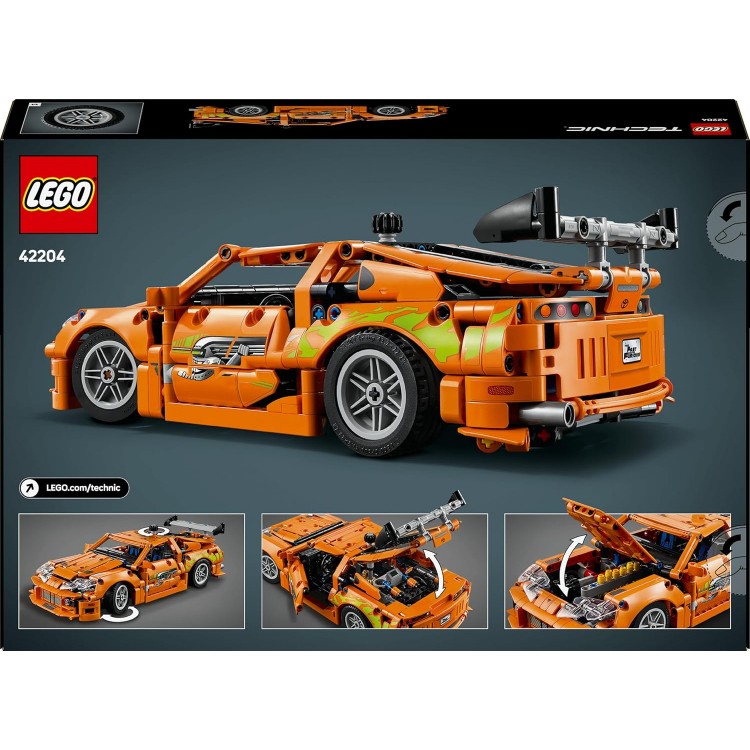 LEGO 42204 Technic Fast and Furious Toyota Supra MK4