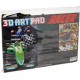 3D Art Pad Yarış Arabası / 3D Yarış Arabası Gözlüklü Kitap Poster Boyama