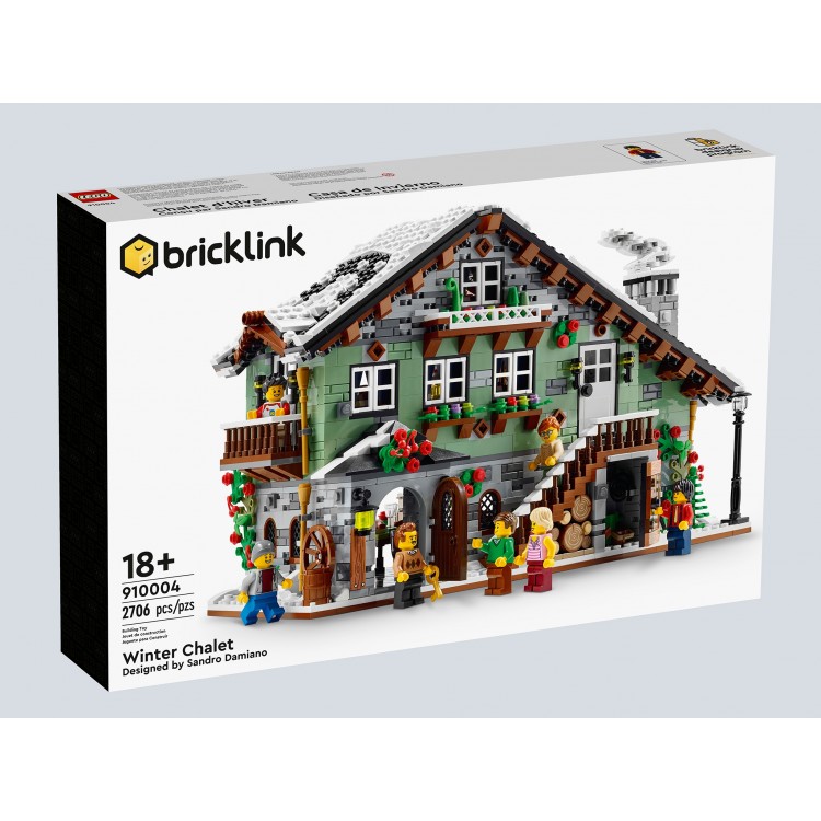 BrickLink 910004 Designer Program Winter Chalet Kış Dağ Evi