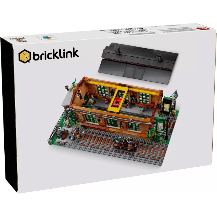 BrickLink 910033 Designer Program Old Train Engine Shed Building