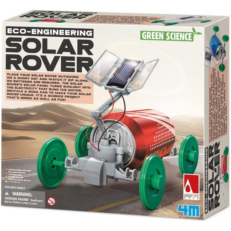 Güneş Enerjili Araba Yapı Seti Güneş Arabası - Solar Rover