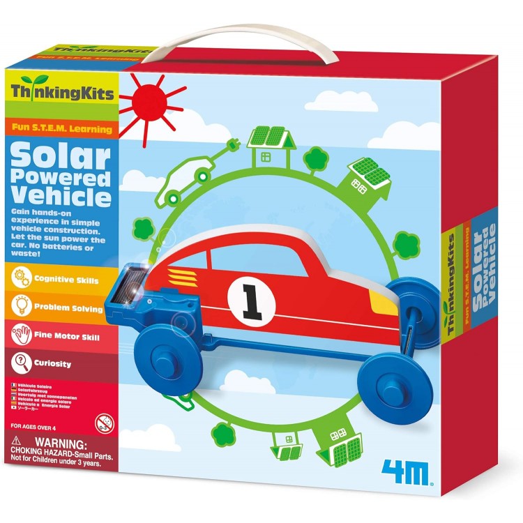 Güneş Enerjili Solar Araba Eğitici Yapım Seti