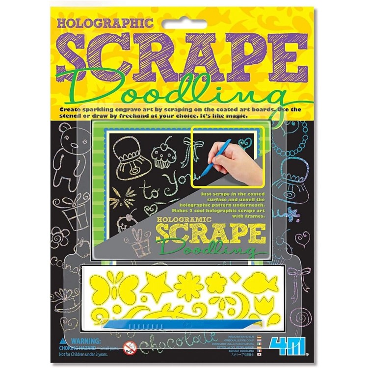 Hologramik Çocuk Çizim Seti El Beceri Seti