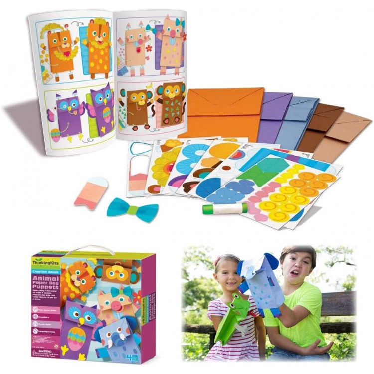 Kağıt Poşet Kuklalar El Beceri Oyunları Kağıt Poşet Kuklalar El Beceri Oyunları