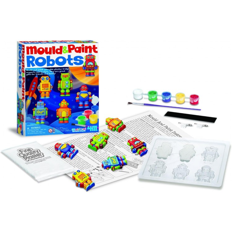 Kalıp Boyama Tasarla ve Boya Robot Magnet El Becerisi