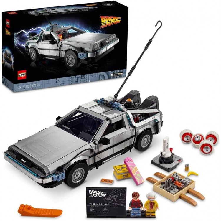LEGO 10300 Creator Expert Back to the Future Time Machine / Geleceğe Dönüş