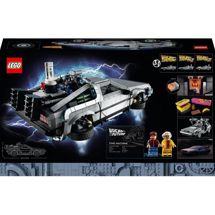 LEGO 10300 Creator Expert Back to the Future Time Machine / Geleceğe Dönüş LEGO 10300 Creator Expert Back to the Future Time Machine / Geleceğe Dönüş