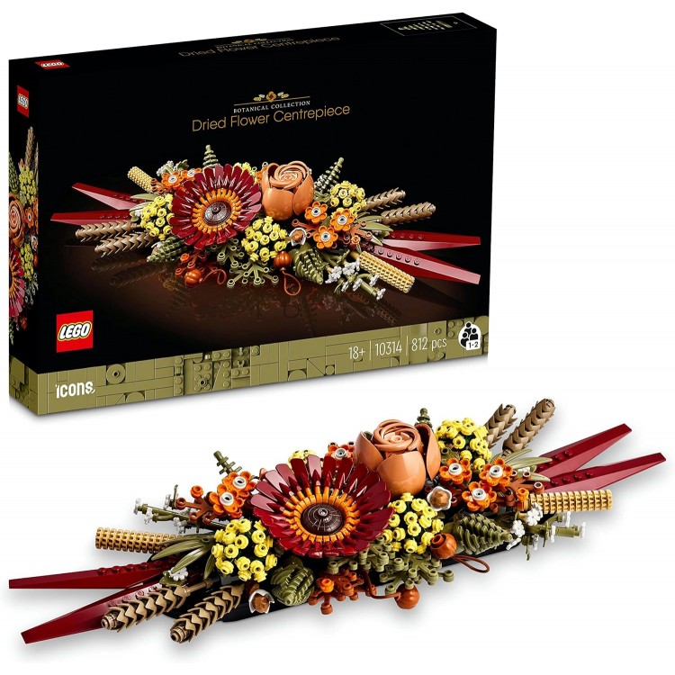 LEGO 10314 Icons Kuru Çiçek Aranjmanı 