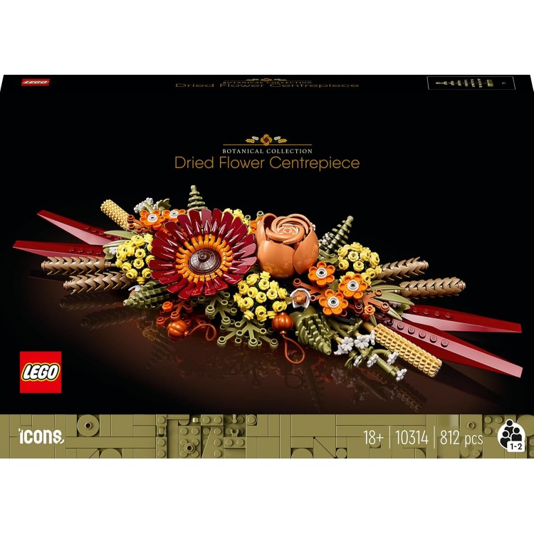 LEGO 10314 Icons Kuru Çiçek Aranjmanı 