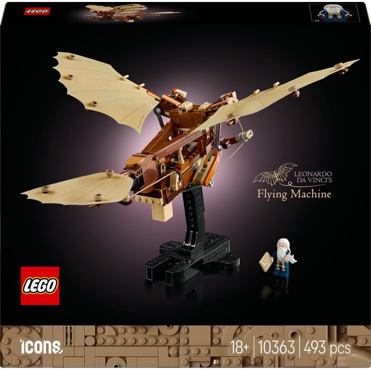 LEGO 10363 Icons Leonardo da Vinci’nin Uçan Makinesi