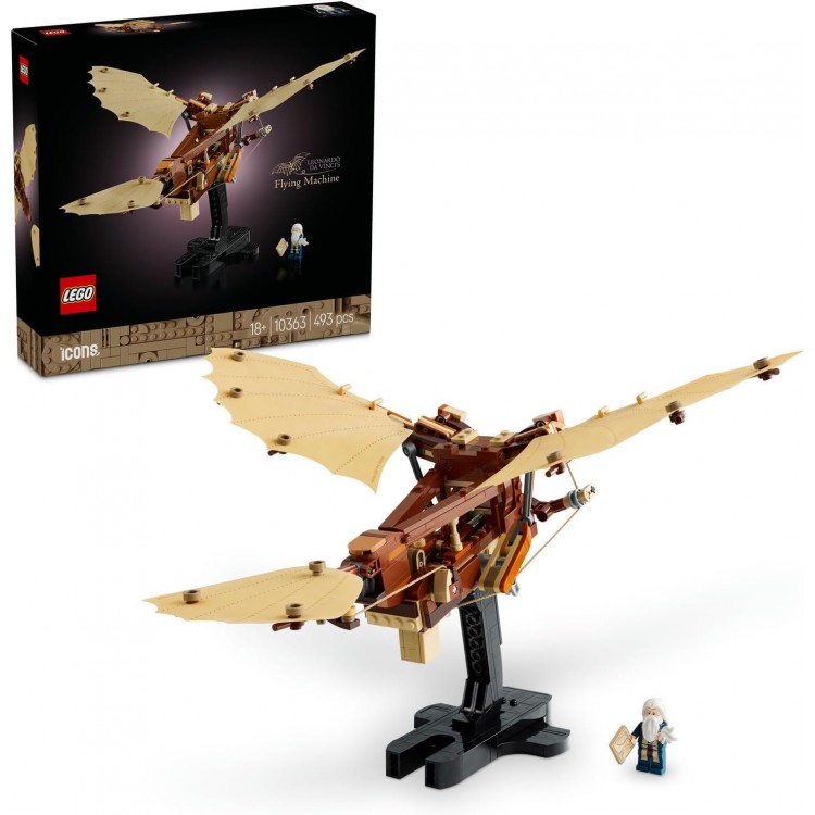 LEGO 10363 Icons Leonardo da Vinci’nin Uçan Makinesi