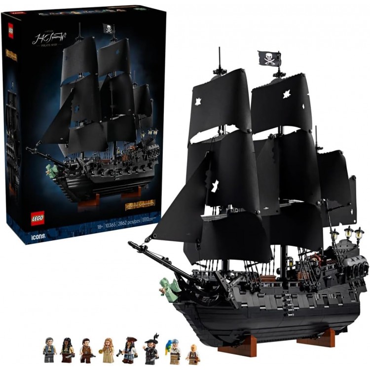   LEGO 10365 Captain Jack Sparrow's Pirate Ship Captain Jack Sparrow'ın Korsan Gemisi