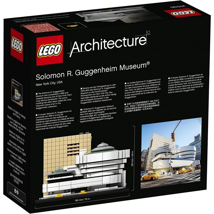 LEGO 21035 Architecture Solomon R. Guggenheim Müzesi LEGO 21035 Architecture Solomon R. Guggenheim Müzesi