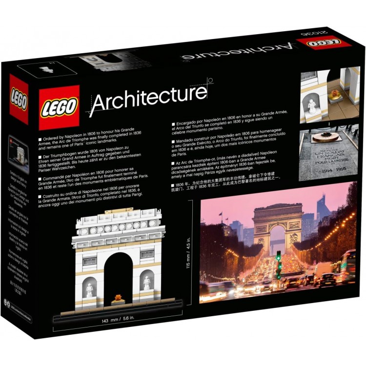 Lego 21036 Architecture Zafer Takı Arc de Triomphe Lego 21036 Architecture Zafer Takı Arc de Triomphe
