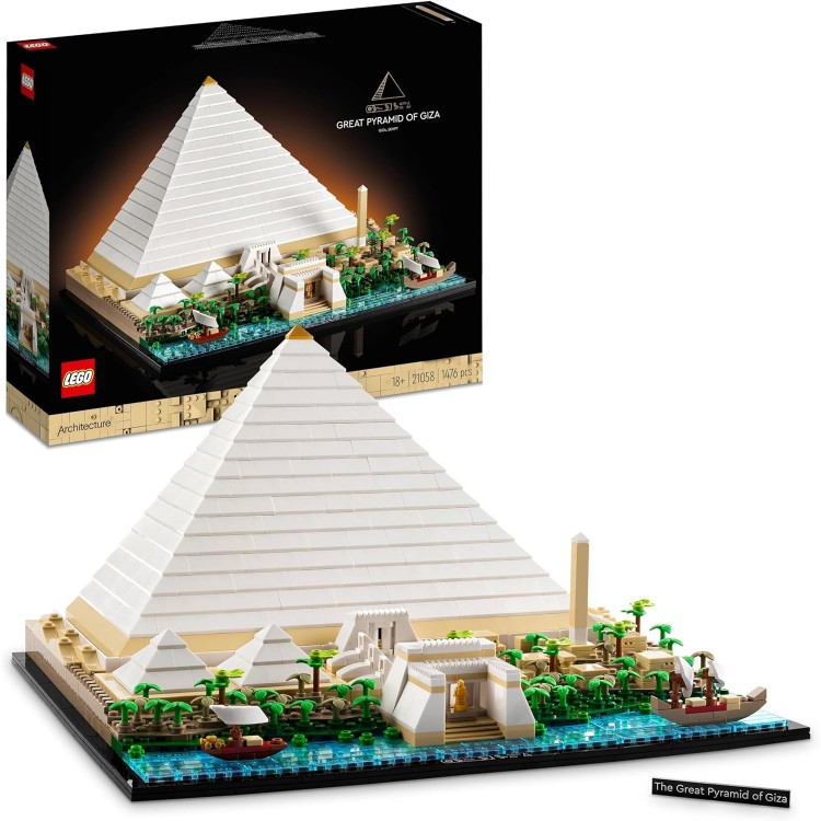 LEGO 21058 Architecture Mimari Simgeler Koleksiyonu: Keops Piramidi