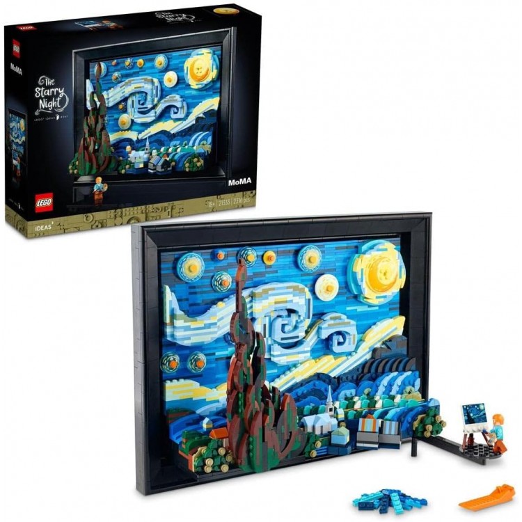 LEGO 21333 Ideas Vincent van Gogh - Yıldızlı Gece Tablosu