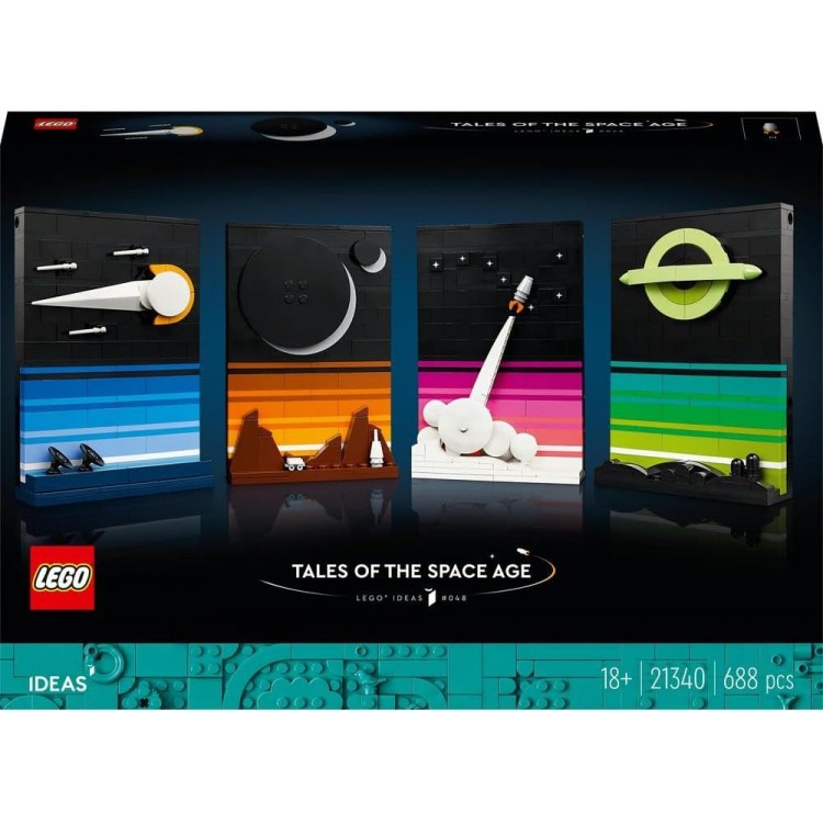 LEGO 21340 Ideas Uzay Çağı Hikayeleri LEGO 21340 Ideas Uzay Çağı Hikayeleri