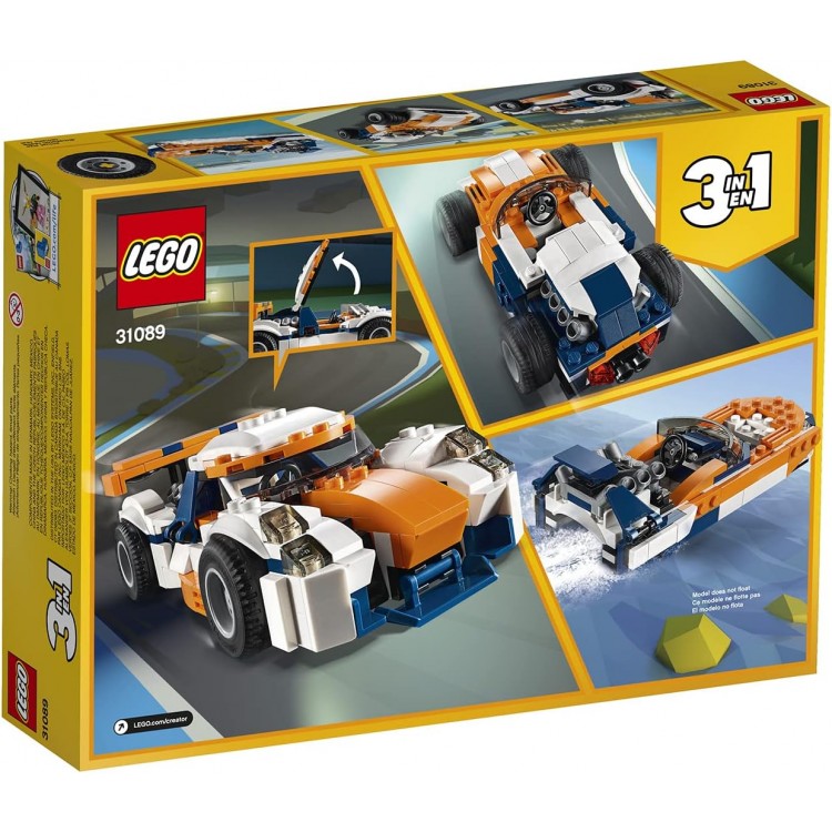 Lego 31089 Creator Gün Batımı Yarış Arabası