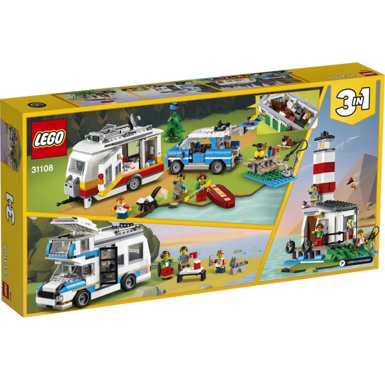 LEGO 31108 Creator 3’ü 1 Arada Karavan Aile Tatili