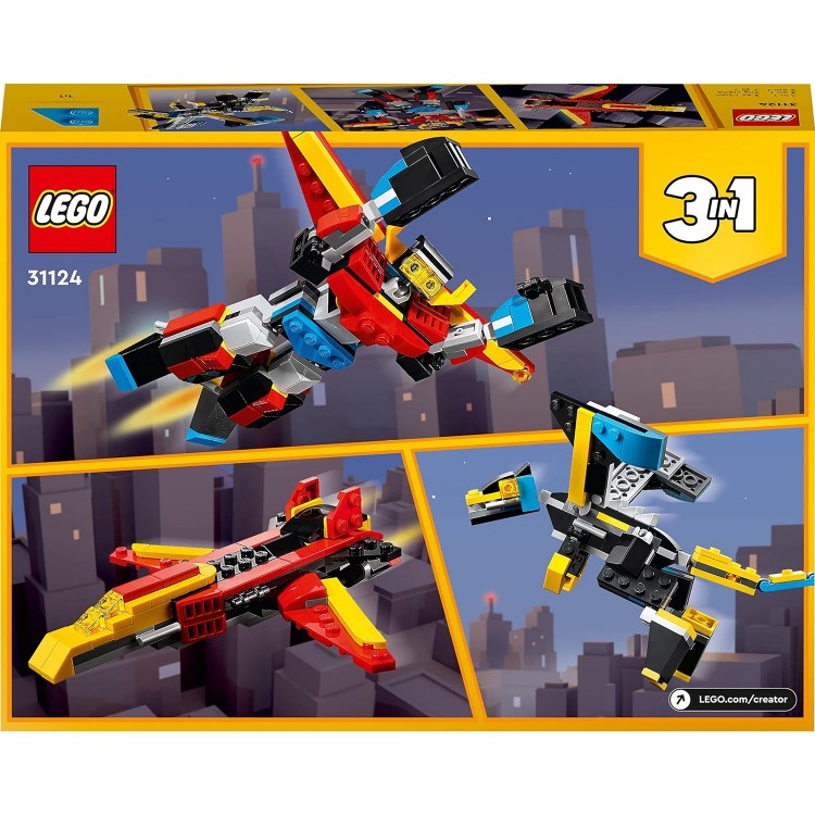 LEGO 31124 Creator 3'ü 1 Arada Süper Robot 