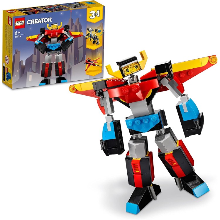 LEGO 31124 Creator 3'ü 1 Arada Süper Robot LEGO 31124 Creator 3'ü 1 Arada Süper Robot