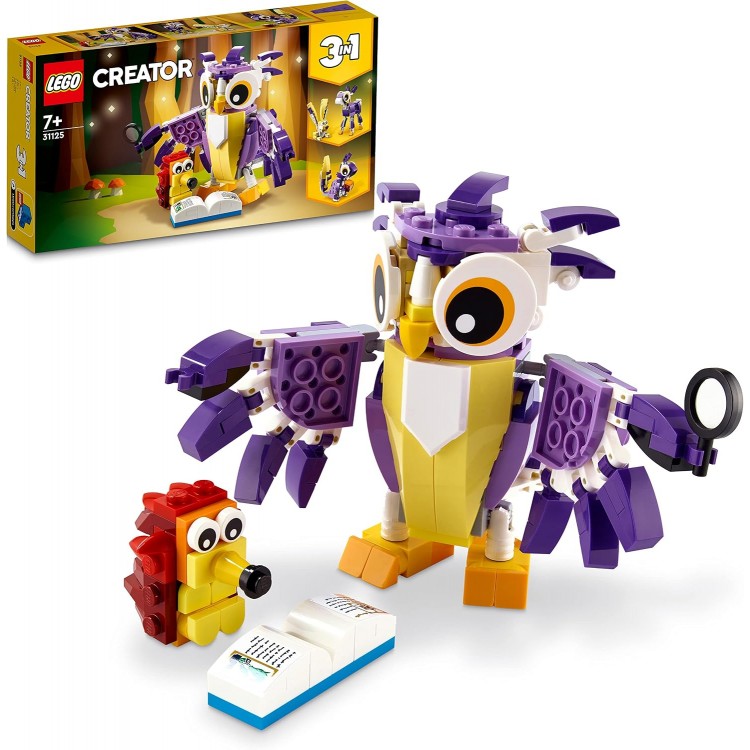 LEGO 31125 Creator 3’ü 1 arada Fantastik Orman Yaratıkları 