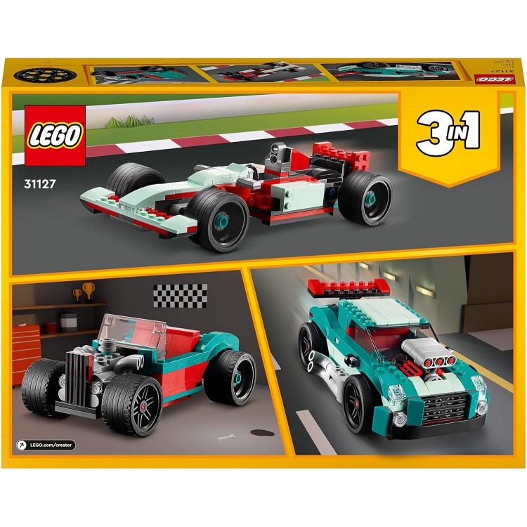 LEGO 31127 Creator 3’ü 1 Arada Sokak Yarışçısı