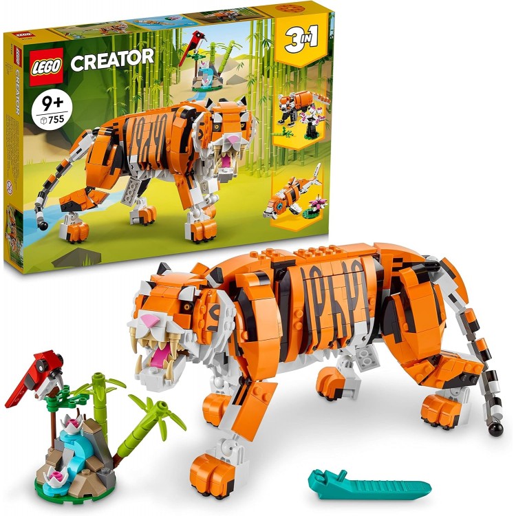 LEGO 31129 Creator 3’ü 1 Arada Muhteşem Kaplan 