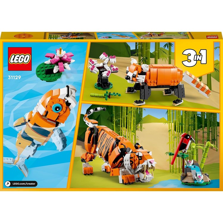 LEGO 31129 Creator 3’ü 1 Arada Muhteşem Kaplan 
