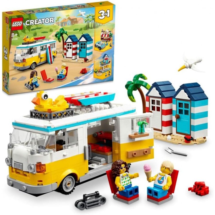 LEGO 31138 Creator Plaj Karavanı LEGO 31138 Creator Plaj Karavanı