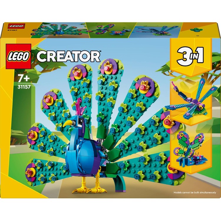 LEGO 31157 Creator Egzotik Tavus Kuşu 