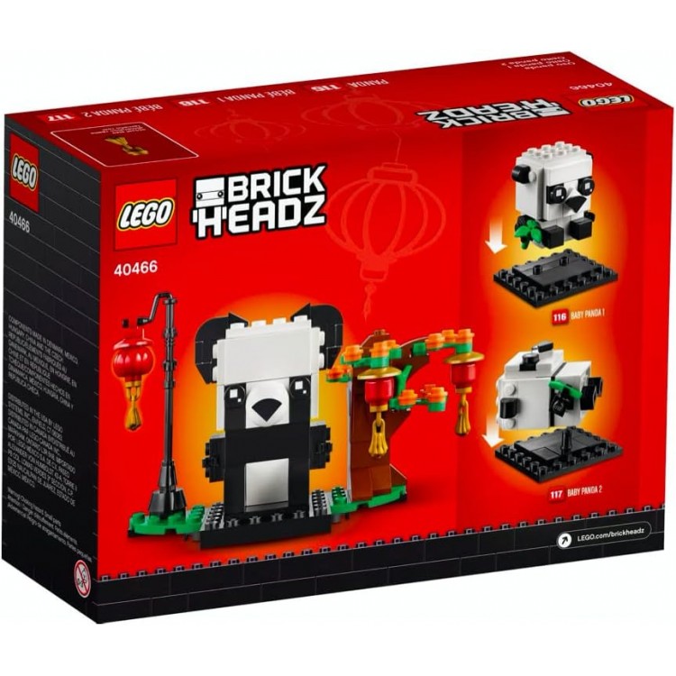 Lego 40466 BrickHeadz Chinese New Year Pandas