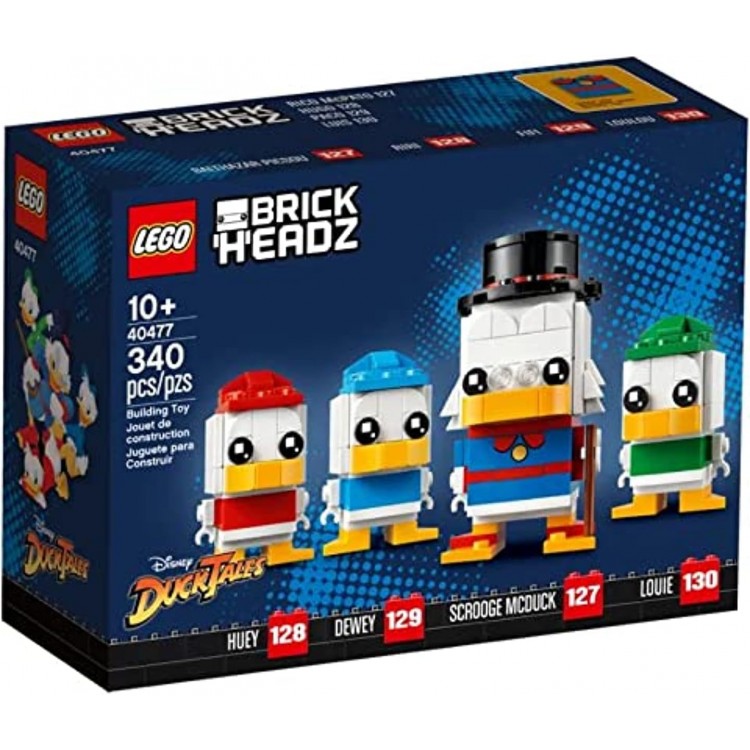 LEGO 40477 Disney BrickHeadz Scrooge McDuck, Huey, Dewey & Louie