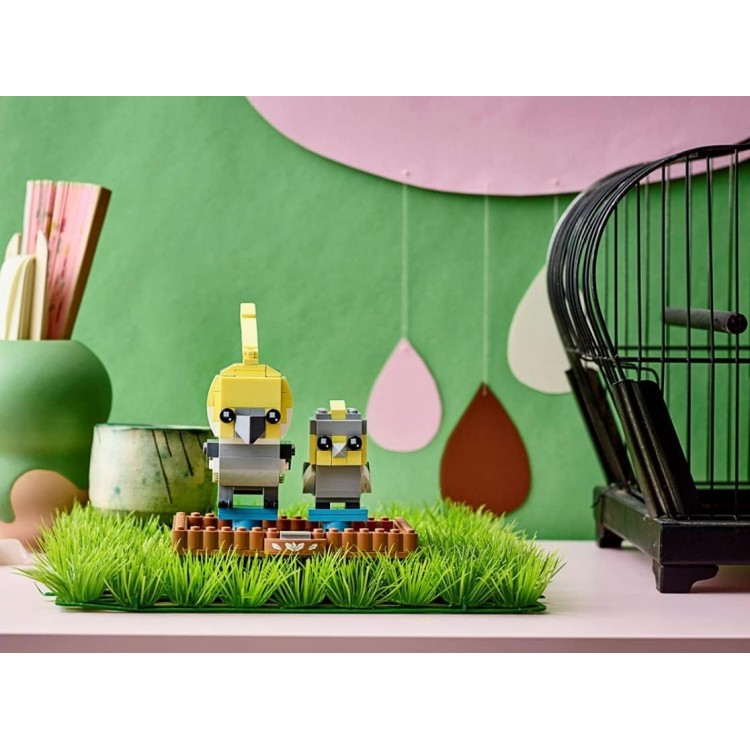 Lego 40481 Brickheadz Cockatiel Kuş Seti Lego 40481 Brickheadz Cockatiel Kuş Seti