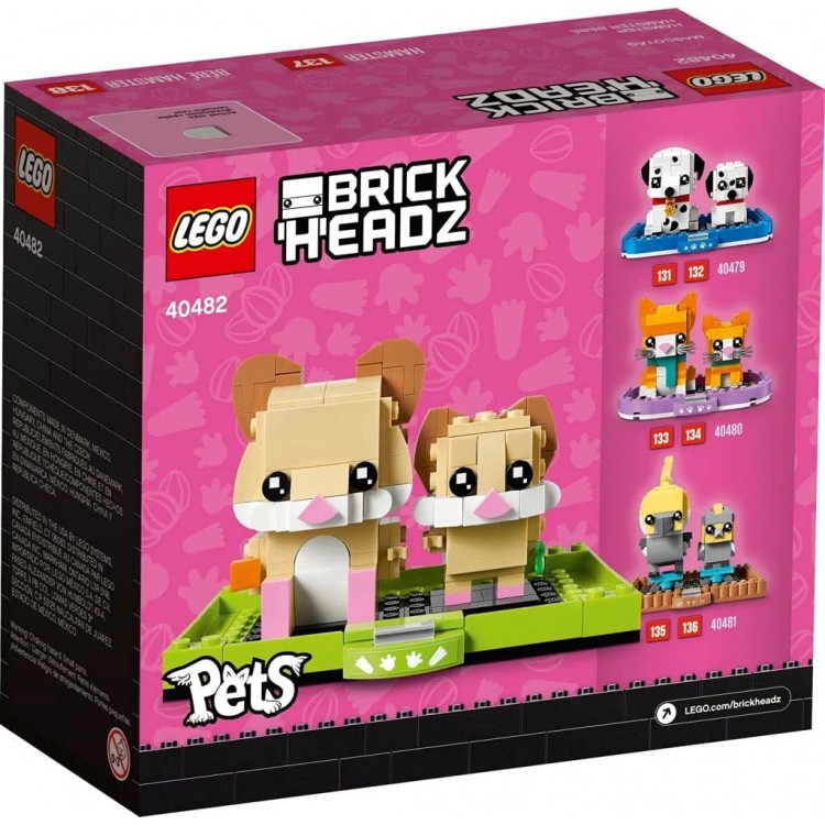 LEGO 40482 Brickheadz Hamster