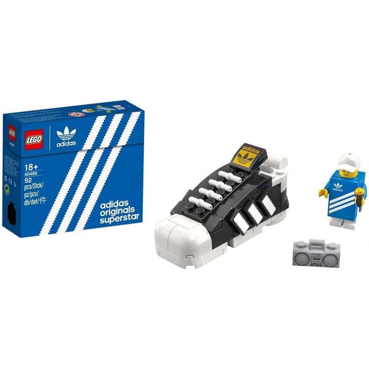 LEGO 40486 Mini Adidas Originals Superstar Promosyon Seti