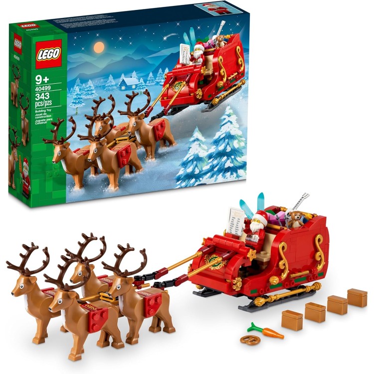 LEGO 40499 Iconic Noel Babanın Kızağı