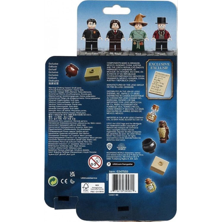 LEGO 40500 Harry Potter Büyücü Dünya minifigures Blister Seti 