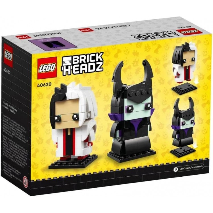 Lego 40620 Brickheadz Cruella ve Maleficent 