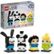 LEGO 40622 BrickHeadz Disney 100. Kutlama Mickey Mouse, Pamuk Prenses, Tinkerbell & Oswald Şanslı LEGO 40622 BrickHeadz Disney 100. Kutlama Mickey Mouse, Pamuk Prenses, Tinkerbell & Oswald Şanslı