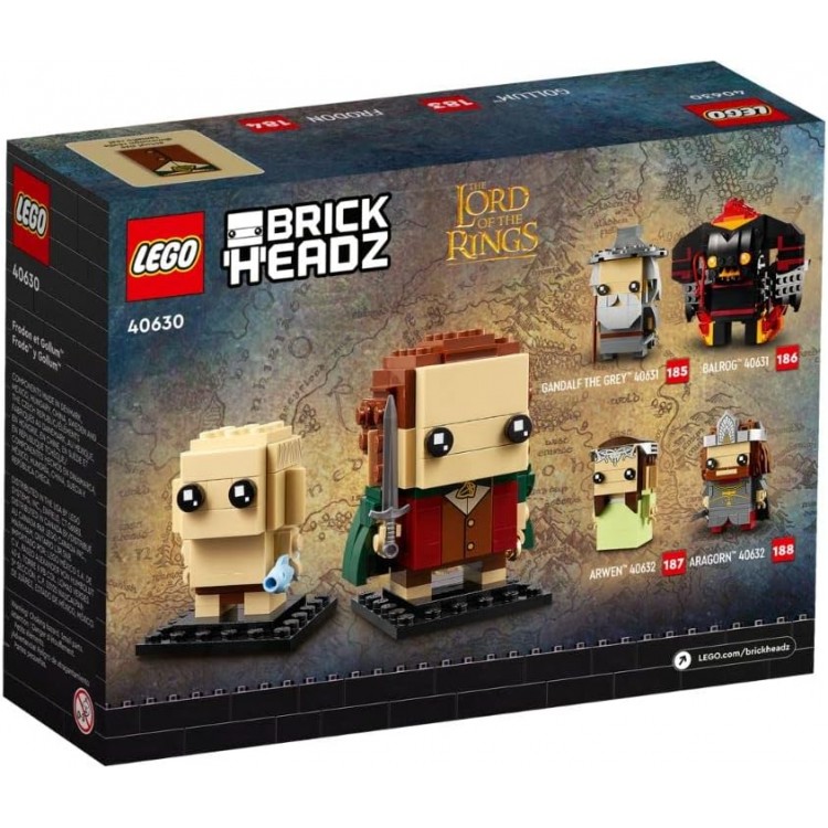LEGO 40630 Brickheadz Frodo ile Gollum LEGO 40630 Brickheadz Frodo ile Gollum