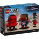 LEGO 40668 BrickHeadz Captain America and Red Hulk