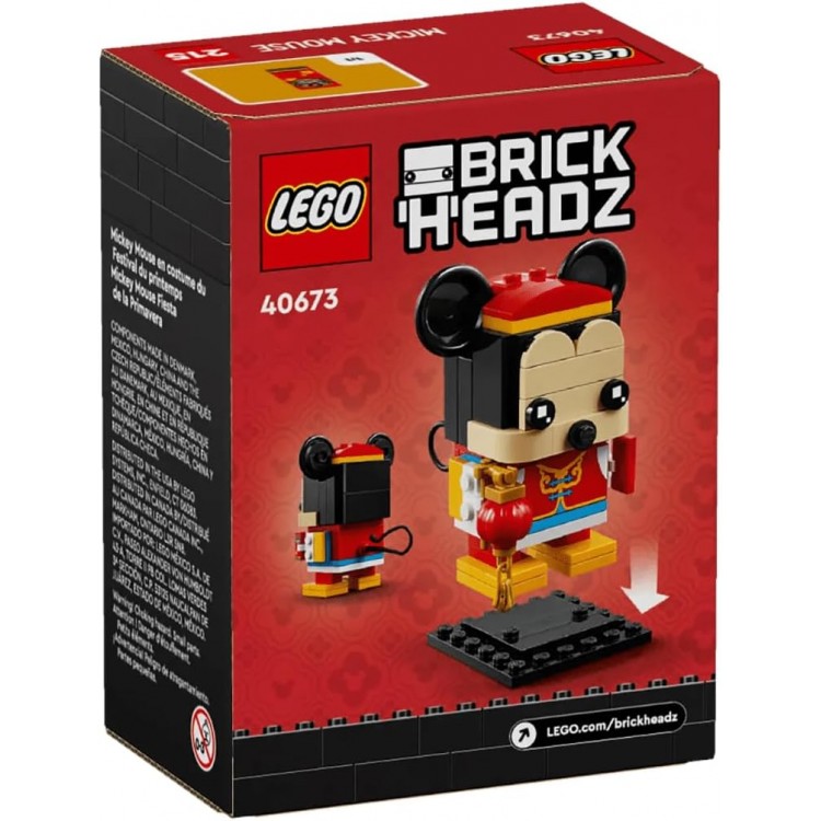 LEGO 40673 BrickHeadz Spring Festival Mickey Mouse LEGO 40673 BrickHeadz Spring Festival Mickey Mouse