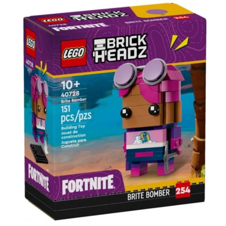 LEGO 40728 Brıckheadz Fortnıte Brıte Bomber 