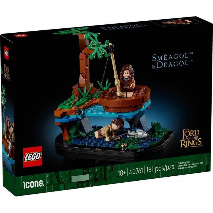 LEGO 40761 Icons The Lord of the Rings: Sméagol and Déagol