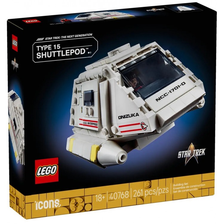 LEGO 40768 Icons Star Trek: Type-15 Shuttlepod