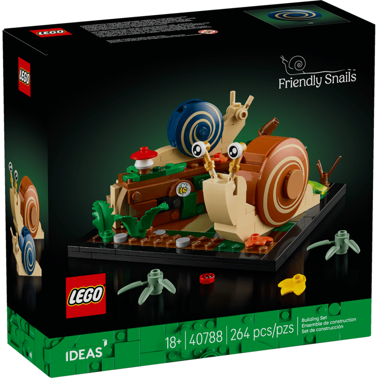 LEGO 40788  Ideas Friendly Snails Salyangozlar