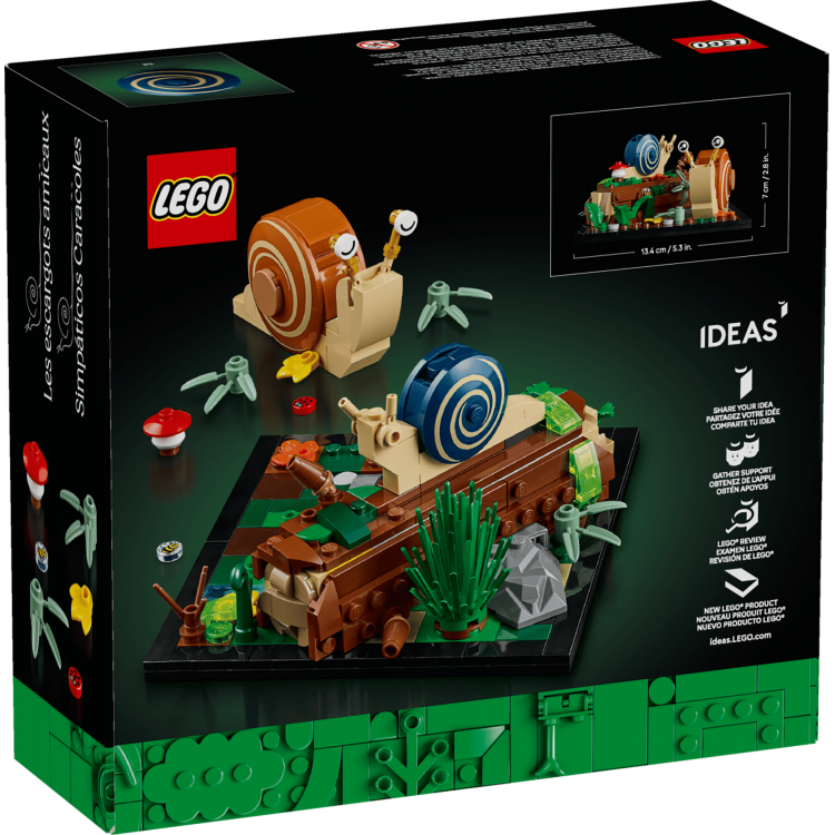 LEGO 40788  Ideas Friendly Snails Salyangozlar
